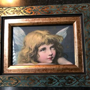 Victorian Angel Print Framed, Pandemic Art