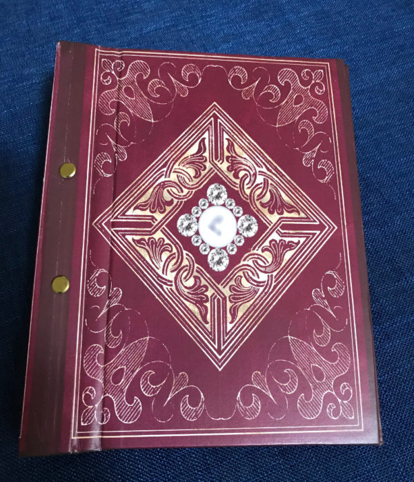 Bejeweled Hardcover With Binding Posts