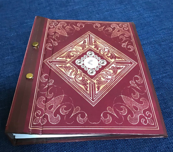 Bejeweled Hardcover With Binding Posts